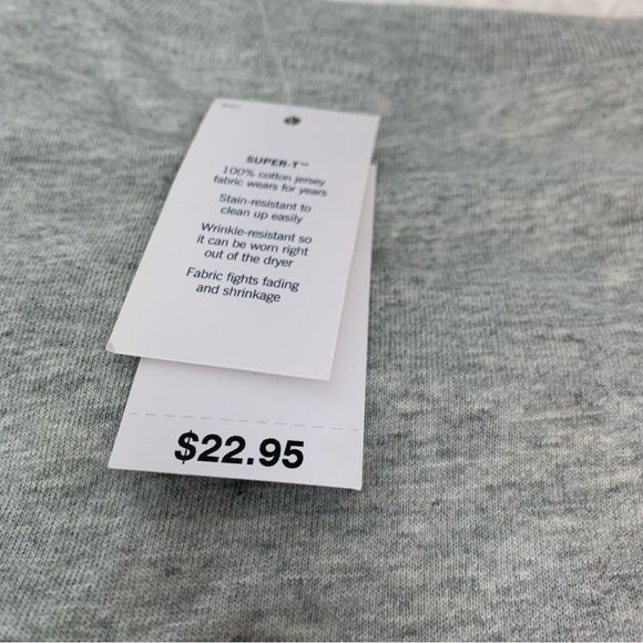 LANDS’ END Gray Men’s Super-T - Picture 5 of 5